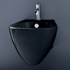 Bidet závesný Pearl čierný