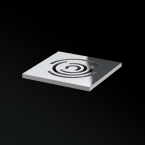 Okrasný rošt Rings 100x100 mm