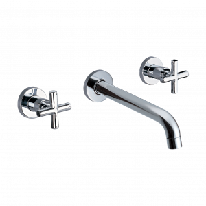 Wash basin faucets wall concealed | kohoutkové | three -elementary | chrome gloss | CAE 030