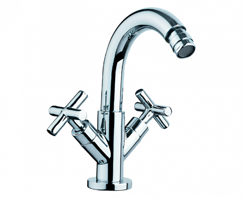 Bidet faucet CAE 030 upright | chrome gloss