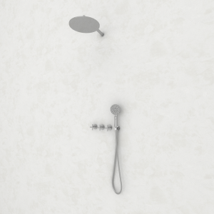 Shower sets | concealed sets kohoutkové | with hanging head Ø300 | chrome gloss | CAE 030
