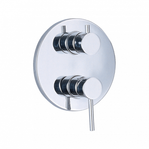 Concealed module three-way lever mixer | chrome gloss | CAE 370