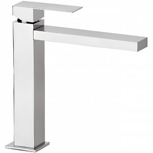 Sink faucet Q-DESIGN single lever mixer | white mattte