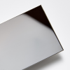 polished stainless steel, mattte
