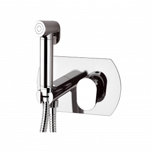 Bidet faucet | with bidet spray | podomítková | oval | chrome gloss | VANITY