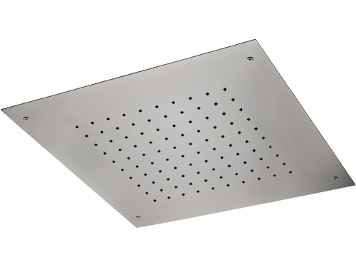 Vstavaná sprchová hlavica | 430 x 430 mm | štvorcová | čierná mat