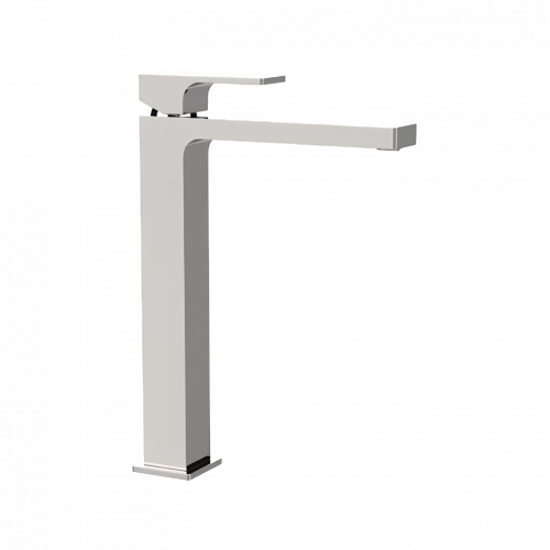 Standing washbasin faucet | lever | high | white mattte | ABSOLUTE