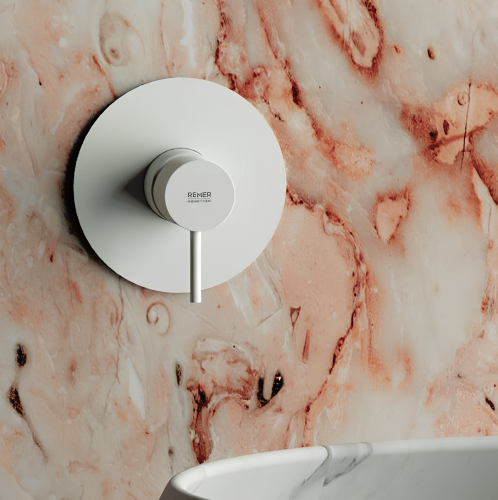 Concealed module one-way | lever | white mattte | X STYLE