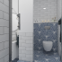 Koupelna OLDTIMER - Pohled ze sprchového koutu