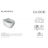 WC 4ALL | 540x360x330 mm | závesné | svetlo šedá mat