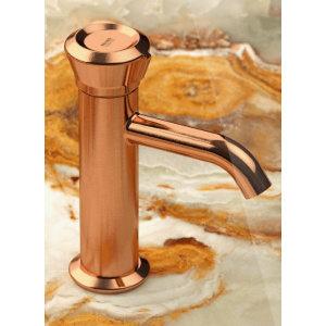 Standing washbasin faucet | lever | low | M | gold mattte | ELEMENT
