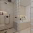Moderní koupelna MACI - Pohled do sprchového koutu