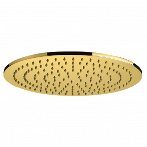 Showerhead Jazz | wall mounted | Ø 300 mm | circular | gold mattte