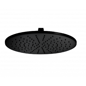 Sprchová hlavica Jazz | závesná | Ø 300 mm | kruhový | čierná mat