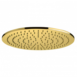 Sprchová hlavica Jazz | závesná | Ø 200 mm | kruhový | zlatá lesk
