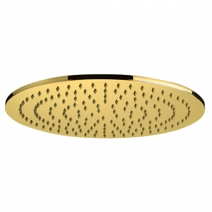 Showerhead Jazz | wall mounted | Ø 200 | circular | gold gloss