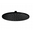 Sprchová hlavica Jazz | závesná | Ø 200 mm | kruhový | čierná mat