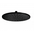 Sprchová hlavica Jazz | závesná | Ø 200 mm | kruhový | čierná mat