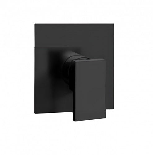 Concealed module one-way | lever | black mattte | Q-DESIGN