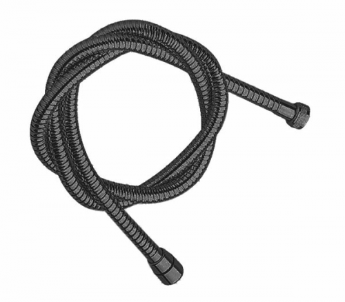 Sprchová hadica | 150 cm | čierná mat