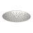 Vestavaná sprchová hlavica | kruhová Ø 340 mm | biela mat