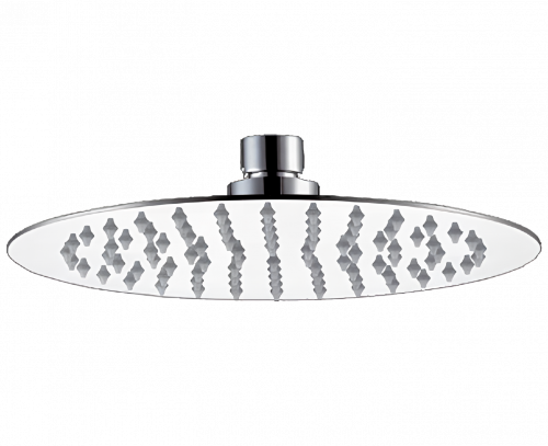 Showerhead SoffiSlim RD | wall mounted | Ø 200 mm | circular | chrome gloss