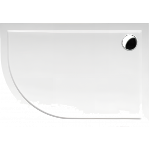 Sprchové vaničky z litého mramoru | RENA R55 R | 1200 x 900 | bílá