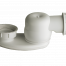 Sifon s převlečnou matkou 1“1/2 | výška 42mm | bílá