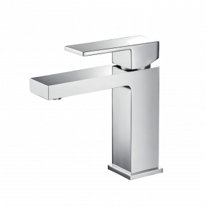 CUBE Sink lever faucet, upright | chrome