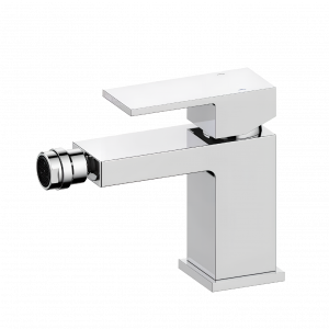 Bidet faucet CUBE | upright lever mixer | chrome