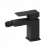 Stand-mounted bidet faucet | lever | black mattte | CUBE