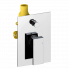 Concealed module two-ways | lever | chrome gloss | CUBE