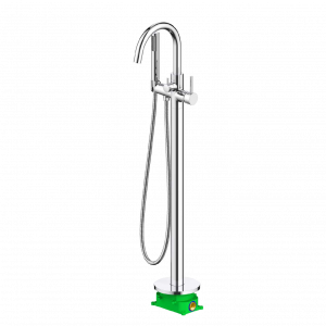 Freestanding bath mixer | lever | 213 | chrome gloss | CIRCULO