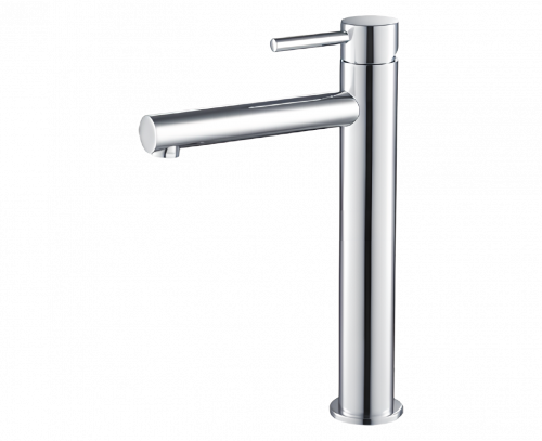 Standing washbasin faucet | lever | high | 165 | chrome gloss | CIRCULO