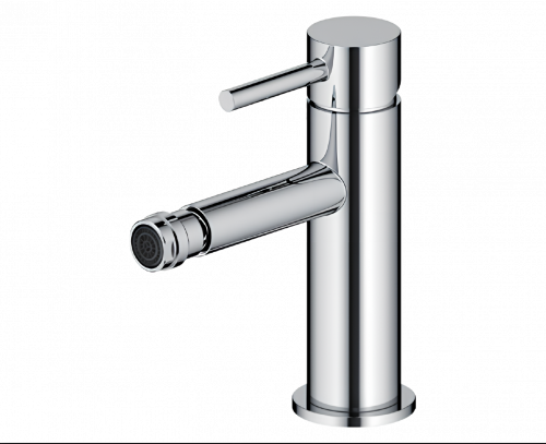 Stand-mounted bidet faucet | lever | chrome gloss | CIRCULO
