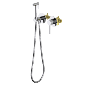 Bidet faucet | with bidet spray | podomítková | lever | chrome gloss | CIRCULO