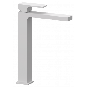 AU | Wash basin faucets Absolute s uzávěrem výpusti | upright faucet fixtures | high | white mattte