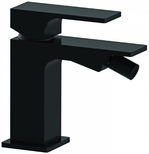 Stand-mounted bidet faucet | lever | black mattte | ABSOLUTE