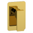 Concealed module one-way | lever | gold gloss | ABSOLUTE | upper part