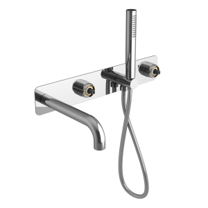Bath and shower battery | lever | chrom | 5TH AVENUE | upper part