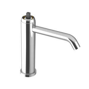 Standing washbasin faucet | lever | low | polished brushed copper