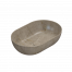 Umývadlo na dosku T-EDGE | 540x360x160 | Hnědá gilošovaná mat