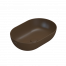 Umývadlo na dosku T-EDGE | 540x360x160 | gaštan mat
