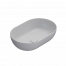 Countertop washbasin T-EDGE | 600x400x160 | Light grey mattte