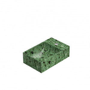 Umývadlo T-EDGE | 400x250x120 | Zelená drť mat