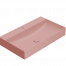 Umývadlo T-EDGE | 800x470x120 | ružová mat