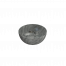 Vessel sink | T_EDGE | 370x370x160 | Gray guilloche mattte