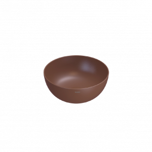 Vessel sink | T_EDGE | 370x370x160 | Brick mattte