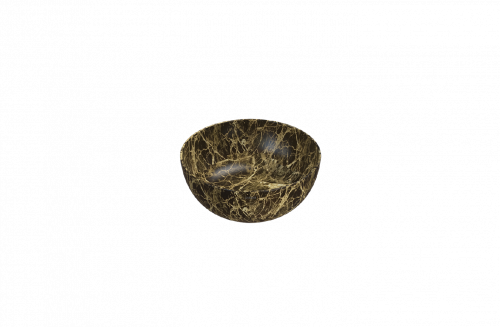 Vessel sink | T_EDGE | 370x370x160 | Portoro Brown mattte