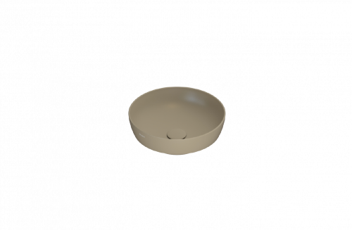 Umývadlo T-EDGE | 370x370x140 mm | perlová mat